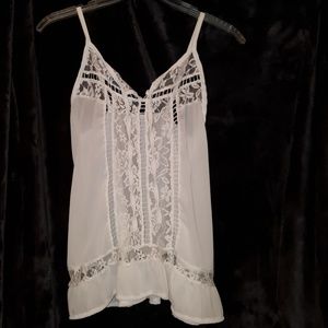 Vintage White Lacy Camisole